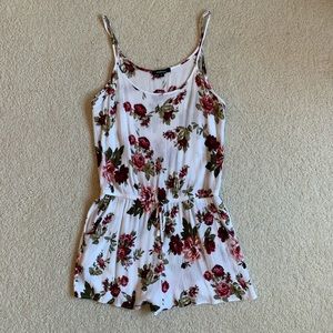 White floral romper!